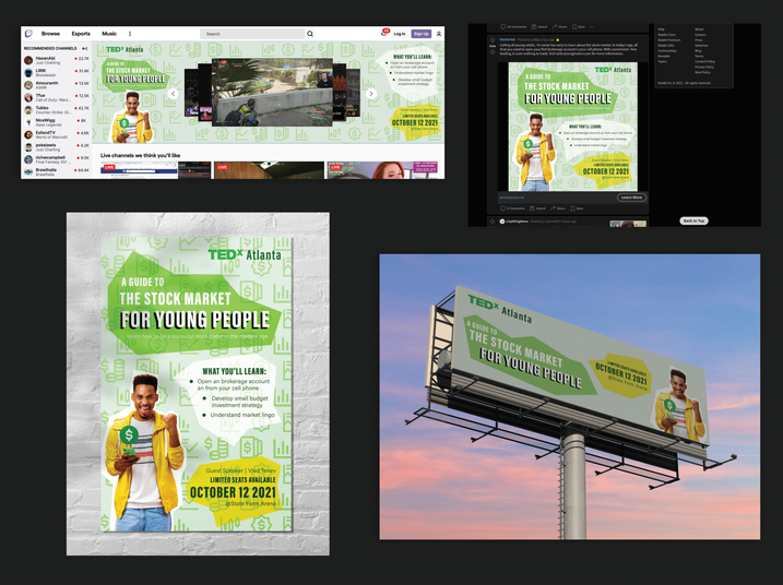 young traders advertising Campaign